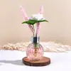 Arranjo de Flores Rosa Lavanda Aromaterapia Estilo Ins Simples Casa Sala de Estar Banheiro Purificador de Ar Fragrância de Longa Duração