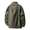 2025 Nuevo Otoño Japonés Retro Ropa de Trabajo para Hombre Versátil Diseño Patchwork Holgado Casual Chaqueta Americana Abrigo