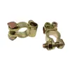Fábrica en stock venta al por mayor cabeza de batería clip de batería electrodo positivo y negativo conector de cabeza de poste de terminal de batería de coche Portabrocas
