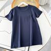 Pedido Diario [Serie de Nuevos Productos Primavera y Verano] Camiseta de Mujer Cuello Redondo Manga Corta Versátil 455758