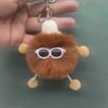 Llavero colgante de muñeca de felpa de conejo de imitación para celebridad de internet transfronteriza personalizada, briquetas pequeñas de elfo, lindo, para bolsa, llavero para coche