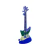 Casa de Juego Guitarra de Plástico Mini Instrumento Musical Juguetes Juguetes para Niños Accesorios Decoración de Escena Utilería