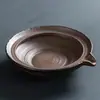 Cerámica Gruesa Simple Cuadrada Maceta Bandeja de Té Cerámica Bandeja de Almacenamiento de Agua Bandeja de Almacenamiento de Agua Seca Burbuja Mesa Base para Olla Accesorios para Ceremonia del Té Venta al por Mayor