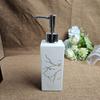Produtos com Sensação de Luxo e Boa Aparência 350ml Frascos Divididos Frascos Quadrados para Álcool em Gel Frascos de Vidro Espessados Frascos Vazios