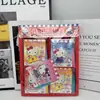Cuaderno de dibujos animados KT, cuaderno de gato con pegatinas hechas a mano para hacer tú mismo, con pegatinas LoloMi, papel de agenda con rompecabezas y opciones de vestimenta