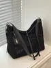 Bolsa de Hombro para Viajes Diarios de Alta Apariencia 2025 Otoño e Invierno Nuevo Estilo Versátil Gran Capacidad Bolso Vintage para Mujer