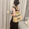 Guangzhou Fairy Bag bolsa de compras portátil estilo coreano con borlas para mujer, bolsa de mano bordada estilo retro para otoño e invierno, bolsa de hombro