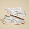 2025 Sapatos Brancos Femininos Primavera Novo Estilo Coreano Casual Esportivo Versátil Tênis para Estudantes Femininas Sapatos de Rua Sapatos Forrest Gump GZ05