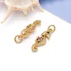 Acessórios para joias DIY, pingente de estrela-do-mar transfronteiriço, banhado a cobre com ouro real 18k, cravejado com zircônia, versátil para colares e pulseiras