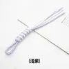 Cordón trenzado anudado de bloques de color, Colgante para bolso, Llavero, Accesorios de cuerda decorativa hechos a mano para bricolaje, Venta al por mayor desde el fabricante