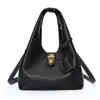 Nova Bolsa Pequena Retrô 2026 para Mulheres, Bolsa Transversal Elegante Estilo Coreano, Bolsa de Mão Cor Sólida, Bolsa Saco Tendência