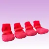 Calcetines para mascotas con diseño arrugado engomado, personalizables, para que los perros los usen al salir, resistentes a la suciedad, impermeables y duraderos, directo de fábrica