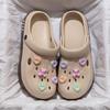Sapatos Croc Médicos Femininos 2025 Verão Novos Calçados Externos Eva Antiderrapante Antiodor Sandálias com Solado Grosso para Maternidade