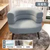 Popular Silla Sofá Perezoso de Lana de Cordero BOBO Sala de Estar Dormitorio Balcón Sofá Silla de Maquillaje Taburete de Tocador Estilo Europeo