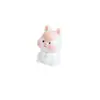 Resina 3D Lindo Hámster Realista Animal Pequeño Decoración de Escritorio de Coche Pequeño Adorno Llavero Colgante de Bolsa