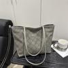 Bolso Tote de Moda Primavera para Mujer 2025 Nuevo de Gran Capacidad Bolso de Hombro/Axila de Moda Simple Combinable Portátil