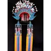 Corona de fénix emperatriz china Corona de fénix chal de ópera traje de actuación actuación en escenario Hanfu foto chal de corona de fénix vestuario ambiente