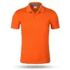 Roupas de Trabalho de Verão em Seda Gelo Camisas Polo Personalizadas Roupas de Trabalho de Manga Curta para Funcionários Camisetas Algodão Puro Camisas Culturais Estampadas com Logo Bordado