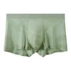 Cuecas Masculinas de Seda Gelo, Ultrafinas, Frescas, de Secagem Rápida e Confortáveis, Cuecas Boxer Antibacterianas 7A de Cintura Média