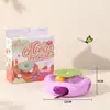Serie de Juguetes Eléctricos para Gatos: Tapete de Juego con Pista de Mariposa Giratoria Automática, Juguete Educativo para Gatos