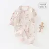 Mameluco digital antibacterial de 10A para bebé, mameluco de algodón puro para recién nacido, traje de una pieza para recién nacidos para todas las estaciones, traje de gateo Clase A