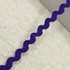 Em estoque Cor Sólida 5mm Onda Forma S Borda Curva com Fita de Renda Acessórios de Casamento Cortina Chapéu Roupa Infantil Acessórios de Roupa