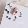 Lazo Joyería para Uñas Arte de Uñas DIY Aleación de Metal Alas de Mariposa Taladro para Uñas Tridimensional Decoración de Armadura para Usar Pequeños Accesorios