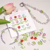 Pétalos de Tulipan de Acrílico Hojas Cuentas de Mano Material Pulsera Pendientes DIY Joyería Accesorios Decorativos Venta al por Mayor