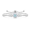 Pulsera de Hielo Flor de Hielo Corte Trigo Espiga Huevo de Paloma de Piedra Preciosa de Color Más Vendida en Transmisión en Vivo, Pulsera Elástica con Forma de Huevo Chapada en Oro Real con Diamante de Alto Carbono