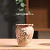 Nuevo viejo pila florero carnoso cerámico especial hogar balcón arcilla gres pequeño especial maceta de cerámica liquidación al por mayor