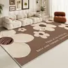 Tapete de sala de estar estilo ins sofá mesa de centro cobertor tapete doméstico antiderrapante absorvente quarto tapete de cabeceira closet tapete