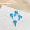 Nuevo estilo joya para decoración de uñas con lazo de perlas de dopamina lindo lazo de crema aleación cinta taladro de uñas tridimensional