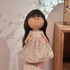 Boneca Espanhola de Batata Mia 24cm Boneca 30cm Menina Feita à Mão DIY Waldorf com Roupas Trocáveis