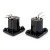Micrófono Micrófono Socket de 3 Pines 3 Núcleos Macho XLR Socket Audio Altavoz Amplificador Enchufe Cuadrado Pin Recto Pin Curvo