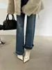 Botines de tacón de aguja con punta estilo coreano Chuyuji para mujer, botines de verano delgados con lazo, botines de moda versátiles de tacón alto