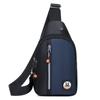 Nova Bolsa Transversal Masculina Transfronteiriça, Bolsa de Ombro Simples para Celular para Esportes ao Ar Livre, Bolsa de Peito Fashion Versátil Casual Tendência
