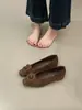 Sapatos Mary Jane Vintage Estilo Floral com Aumento Oculto de Altura para Mulheres, Sapatilhas Rasas Estilo Francês para o Trabalho, Coleção Primavera 2026