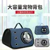 Salida de mascota transparente transpirable portátil cápsula espacial mochila para gato bolsa para mascota gran capacidad bolsa para salir bolsa para gato venta al por mayor