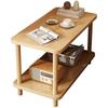 Mesa de Centro com Sensação de Luxo Leve e de Alto Padrão, Mesa Quadrada Pequena, Mesa Lateral, Gabinete Lateral, Estante de Armazenamento Estilo Chinês Novo, Mesa Simples para Uso na Sala de Estar