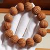 Hericium erinaceus tiranos locais cordão Pequim oito arestas pequena noz cordão de mão rei macaco pena de fênix pilha de abóbora pulseira de círculo único masculino e feminino contas de Buda pulseira de jogo literário