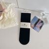 Calcetines Finos Sin Costuras para Primavera y Verano 2025, Estilo Pequeño Fresco, Color Morandi, Todo en Uno, Calcetines para Mujer al por Mayor