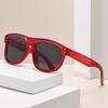 Gafas de Sol para Hombre con Montura Grande Lentes para Conducir Antivibración Antivaho Anti-UV Gafas para Cara Grande Adelgazantes Gafas Cóncavas Gafas de Sol Personalizadas para Mujer