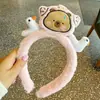 Nueva Diadema de Felpa de Dibujos Animados, Para Tomar Fotos de Niña en Parque de Atracciones, Pasador Lindo, Pinza Dulce para el Cabello, Diadema para Maquillaje y Lavado de Cara
