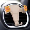 Nuevos adornos de resina de Pikachu para coche, adornos de dibujos animados para la consola central del coche, decoraciones para la pantalla de navegación, adornos de cabeza que se mueven