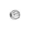 Plata de Ley S925 Rayas de Sandía Cuentas de Plata Cuerda de Hilo para Manualidades Accesorios de Joyería Cuentas Chapadas en Oro K Cuentas Sueltas Cuentas de Posicionamiento