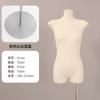 2023 nuevo coreano pecho plano cuerpo plano tienda de ropa modelo femenino exhibición de escaparate accesorios maniquí de medio cuerpo mesa