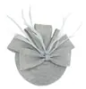 Fascinator para Mujeres Europeas y Americanas Tocado Sombrero Superior Accesorios para el Cabello con Plumas Fiesta de Prom Cocktail Novia Tocados de Boda