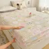 2026 Modelo Nuevo Protector de Colchón Acolchado Grado A Sábana Individual Funda de Almohada Colchoneta para Cama Uso en el Hogar