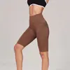 Pantalones de Fitness Seamless de Venta Caliente Europeos y Americanos, Control de Abdomen, Cintura Alta, Shorts de Yoga con Efecto Levanta Glúteos