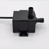Bomba de Água Pequena para Entrega de Solução Nutritiva para Plantas, Conector Fêmea DC12V, Altura de Elevação 3m Metros, Micro Bomba de Água Sem Escovas DC para Cultivo de Vegetais Hidropônicos